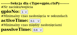 cType or gpio